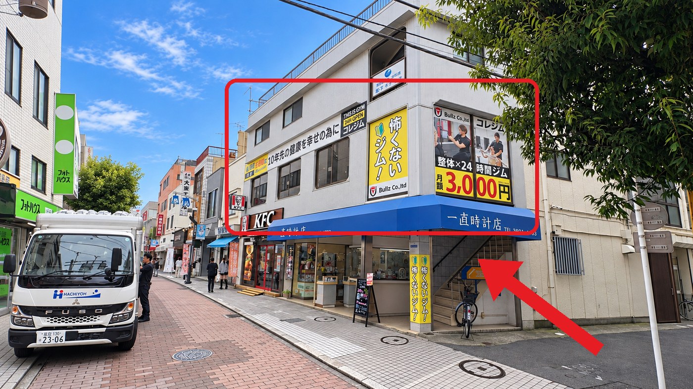 This is gym コレジム 亀有南口店の店舗写真